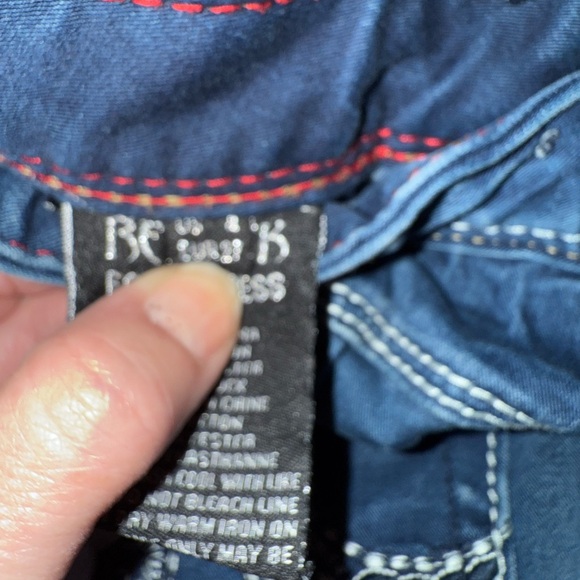 Be Rock Women's Blue Jeggings - Picture 3 of 3